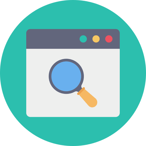 Magnifying glass website magnifying glass ui icon
