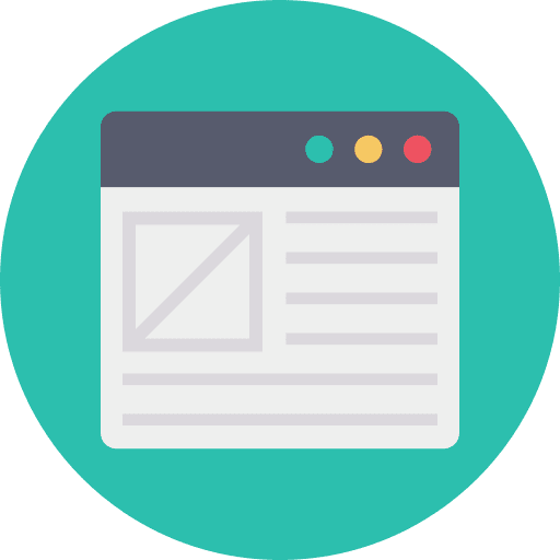 Web design web design layout website icon