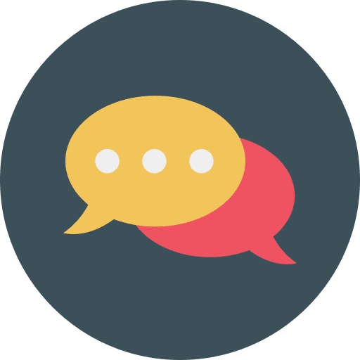 Chat conversation communications chat icon