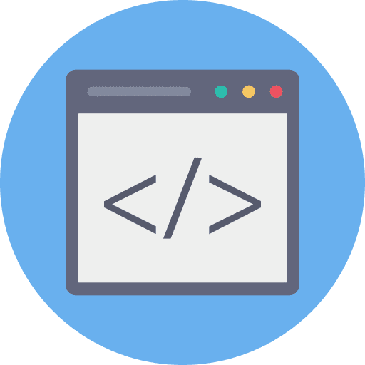 Coding browser webpage seo and web icon