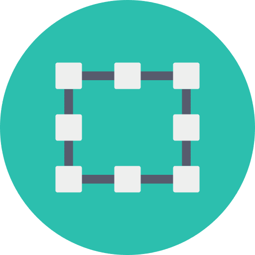 Vector ui art and design edit tools icon