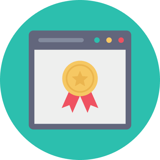 Webpage internet webpage badge icon