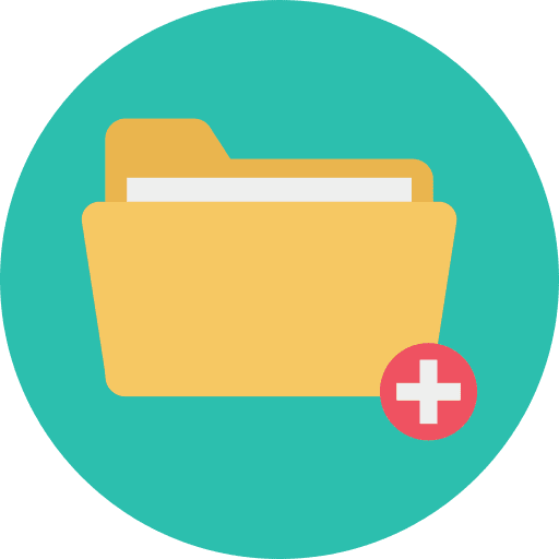 Add file file storage ui plus sign icon