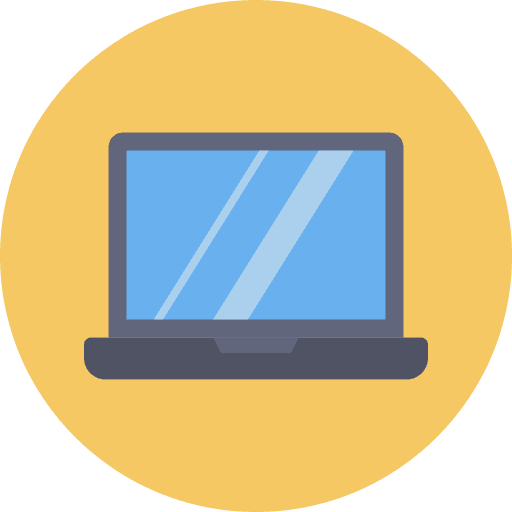 Laptop computer screen laptop icon