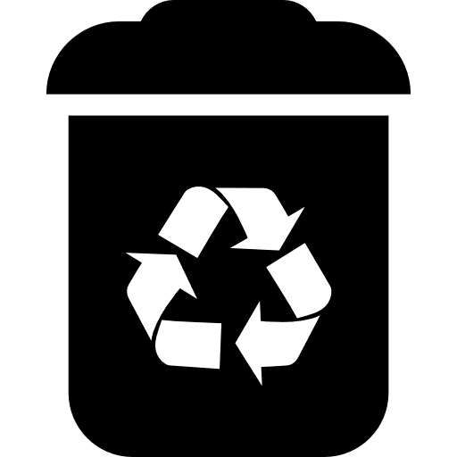 Recycle bin interface symbol recycling bin tool recycling icon