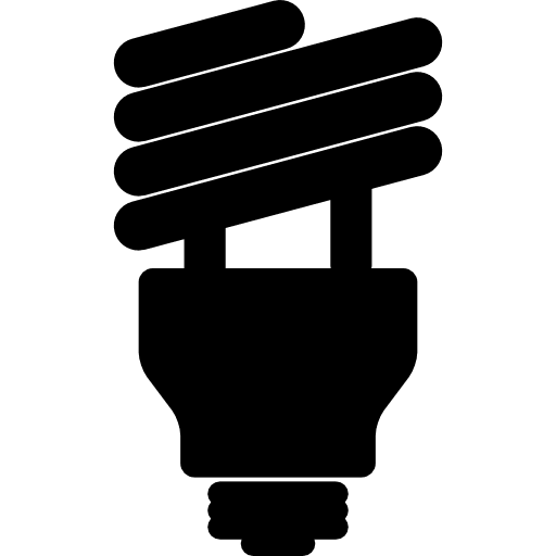 Modern toxic light bulb illumination tool bulb icon