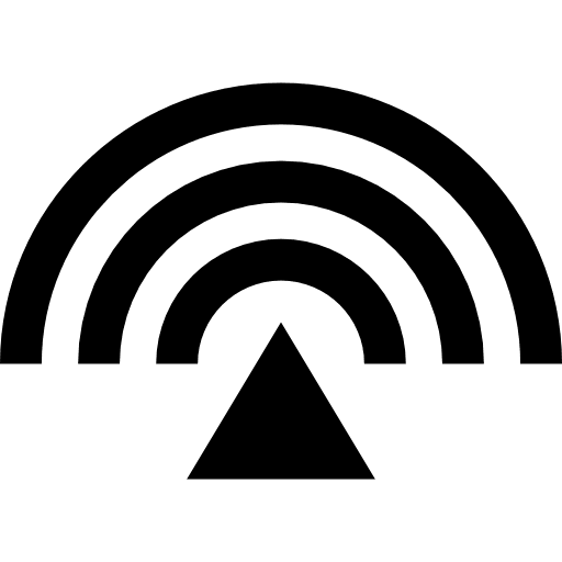 Signal coverage phone signal icon