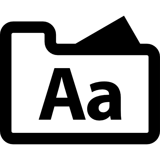 White folder theme interface symbol folders folder interface icon