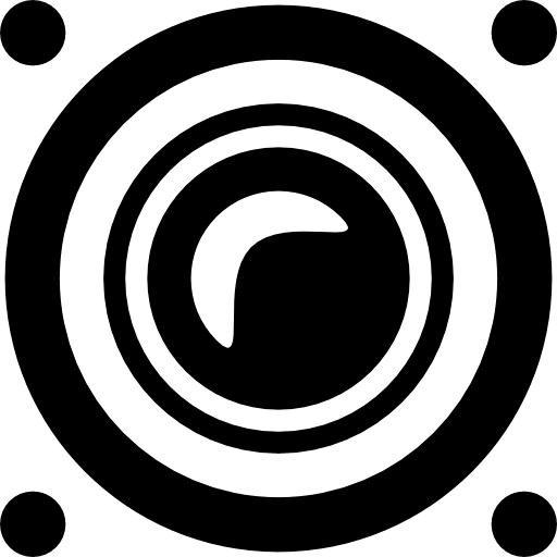 Speaker frontal audio interface symbol speakers tool audio icon