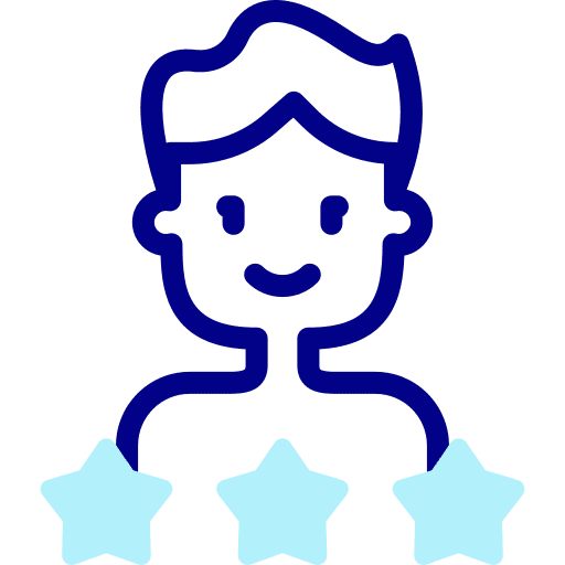 Customer satisfaction customer experience user speech bubble icon