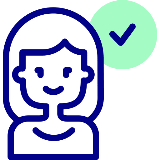 Good review feedback customer satisfaction avatar icon