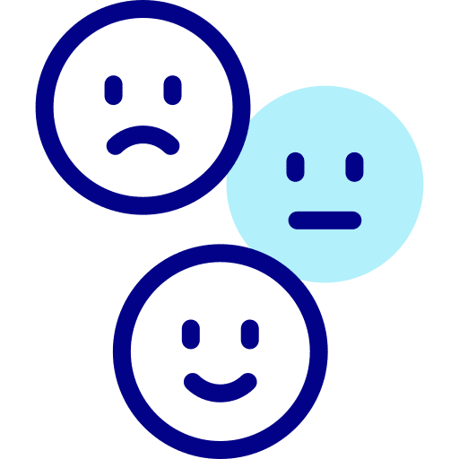Emoticons social media value marketing icon Emoticons social media value marketing icon