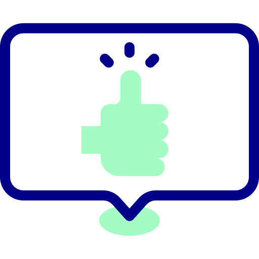 Like marketing thumbs up communications icon Like marketing thumbs up communications icon