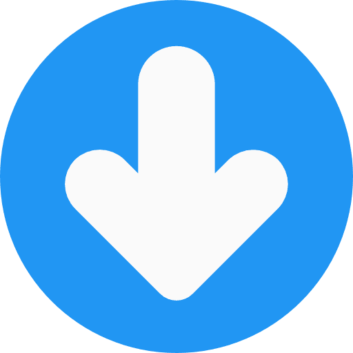 Down arrow orientation down arrow download icon