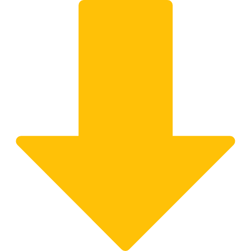 Down arrow direction arrows lower icon