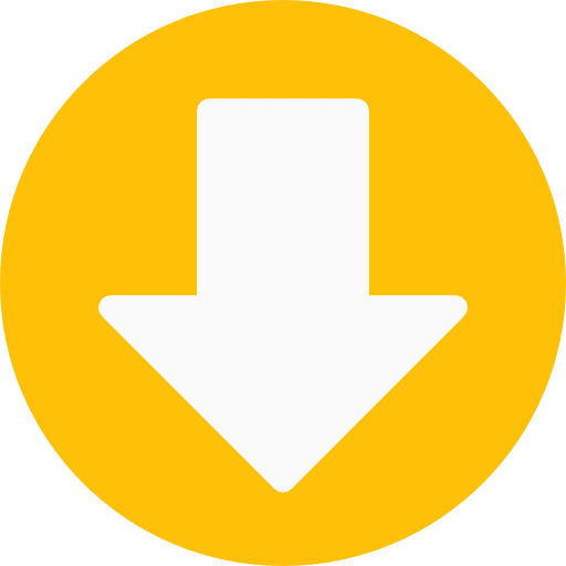 Down arrow direction multimedia option scroll icon