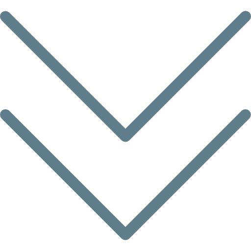 Down arrow down arrow direction orientation icon