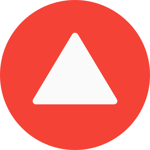 Up arrow orientation multimedia option up arrow icon