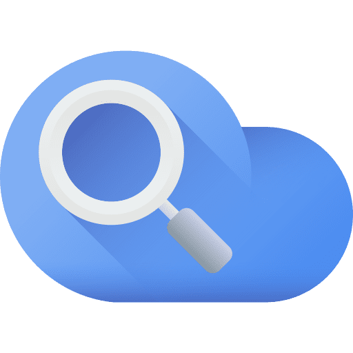 Google cloud search tool search google icon