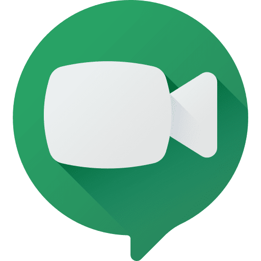 Hangouts meet videocall communications hangout icon