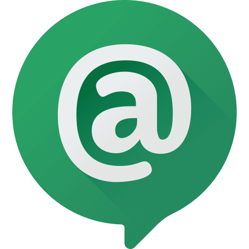 Google hangouts seo and web google application chat icon