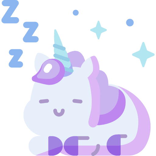 Sleep unicorn sleep folklore icon