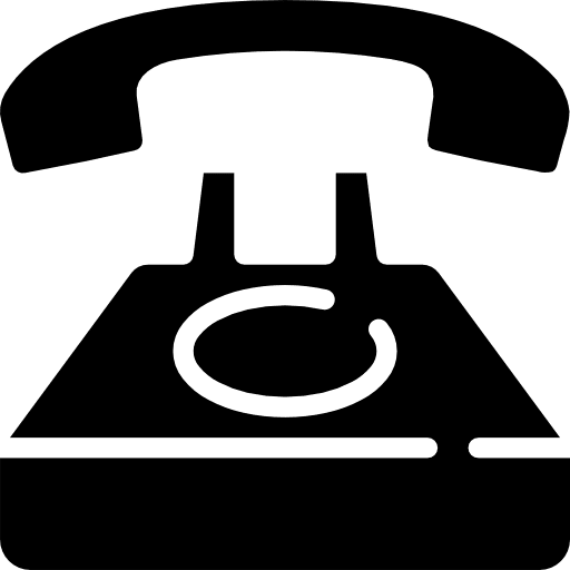 Telephone communications phone call phone icon