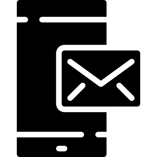 Text sms texting smartphones icon