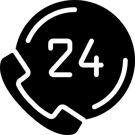 Time call communications logistics delivery telephone icon