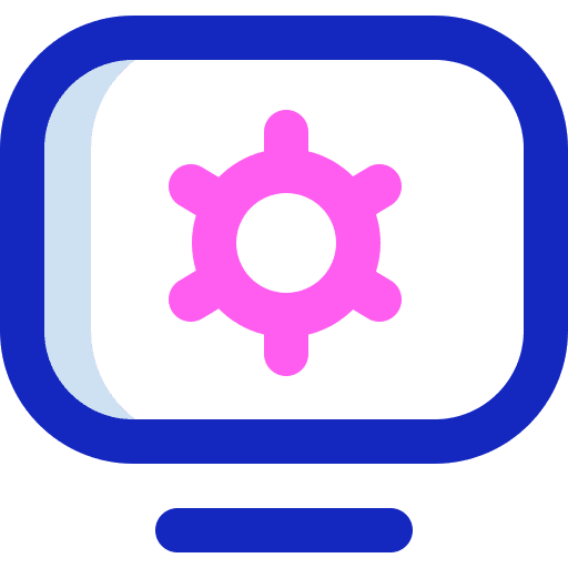 Options setup computer settings icon