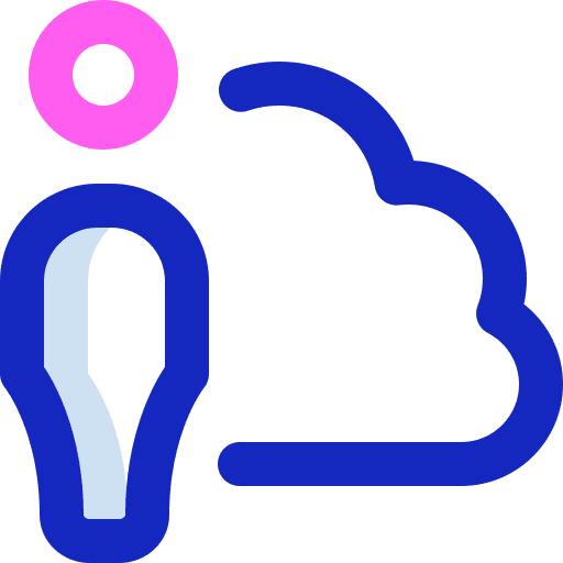 Cloud cloud business seo and web icon