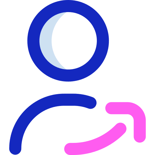 Growth growth user promotion icon