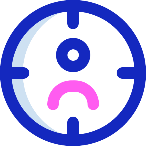 Target goal marketing target icon