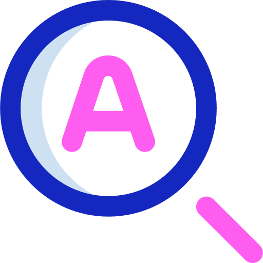 Loupe magnifying glass zoom loupe icon