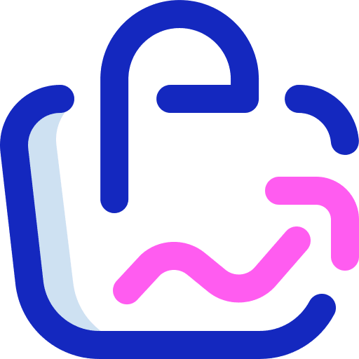 Growth growth up arrow shopping bag icon