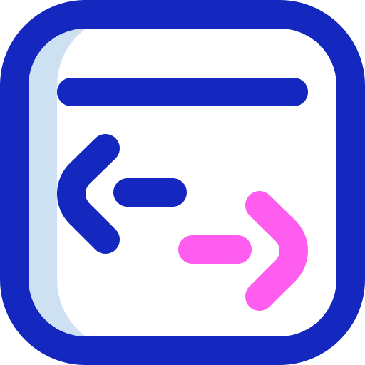 Slider navigation online web page right icon