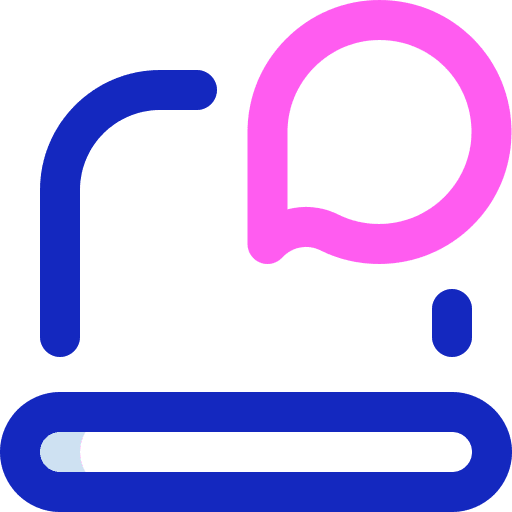 Chat computer laptop communications icon