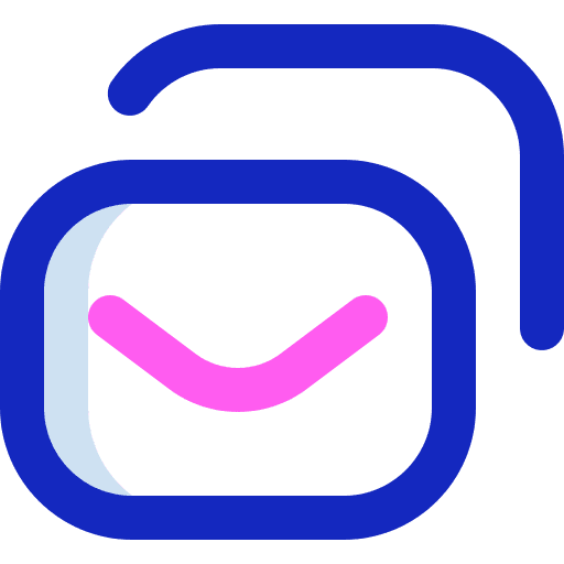 Mail interface envelope email icon