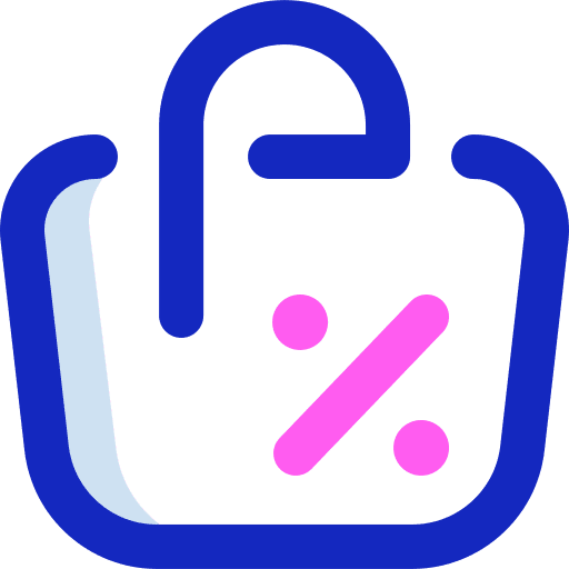 Interest discount percent sales icon