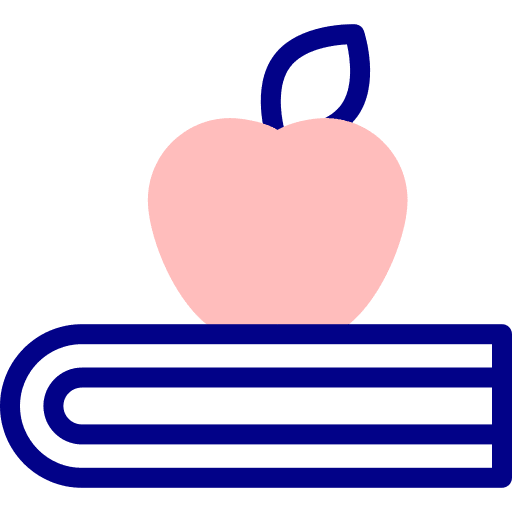 Book education knowledge food icon