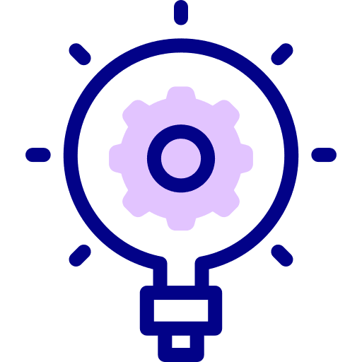 Light bulb light bulb realization creativity icon