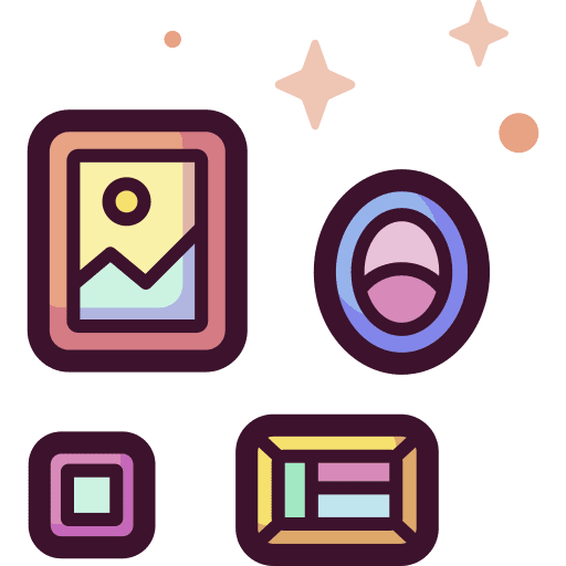 Frames photo frame picture frames icon