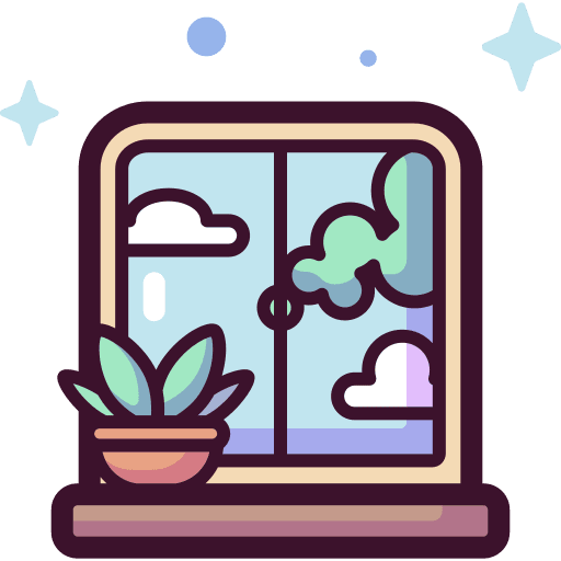 Window decoration furniture and household window icon Window decoration furniture and household window icon