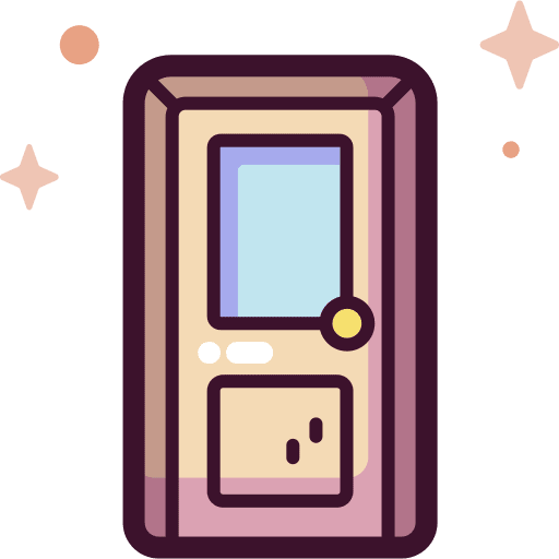 Door buildings door house icon Door buildings door house icon