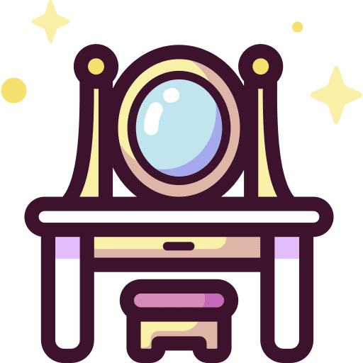 Dressing table beauty home dressing table icon Dressing table beauty home dressing table icon