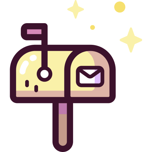 Mail box letterbox communications postal service icon Mail box letterbox communications postal service icon