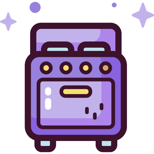 Stove kitchen electronics cook icon Stove kitchen electronics cook icon