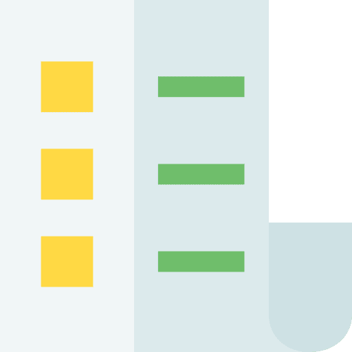 List to do list list sheet icon