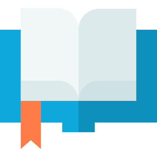 Book knowledge bookmark learn icon