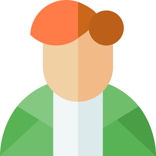 Teacher male caucasian avatar icon